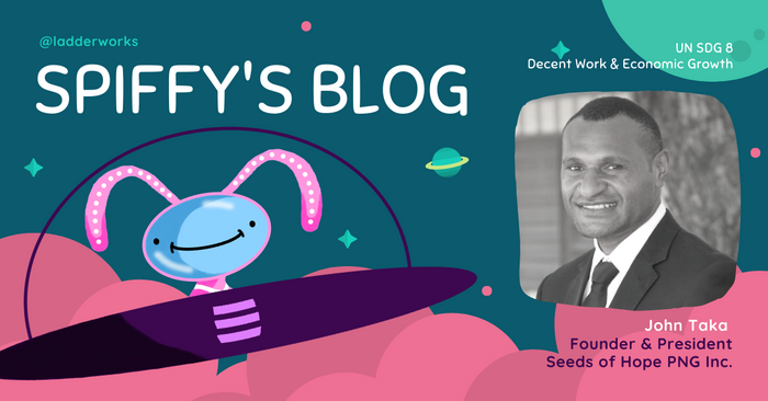 John Taka: Expanding Economic Opportunities in his Papau New Guinea Hometown