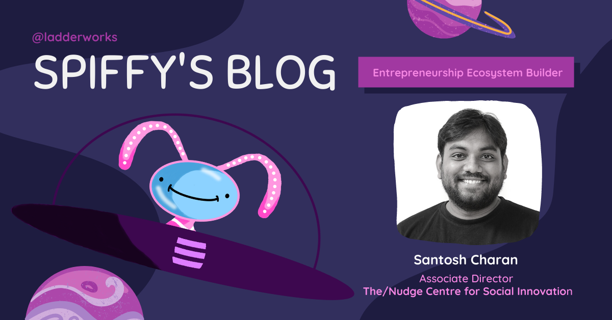 Santosh Charan: Kickstarting Early-Stage Nonprofits and Social Entrepreneurs